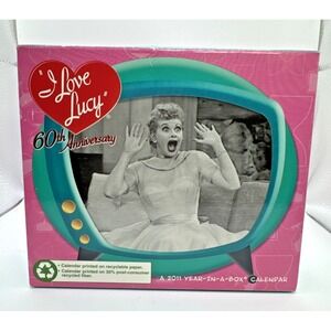 I Love Lucy New In Box  2011 A Year In A Box‎ Calendar - 60th Anniversary